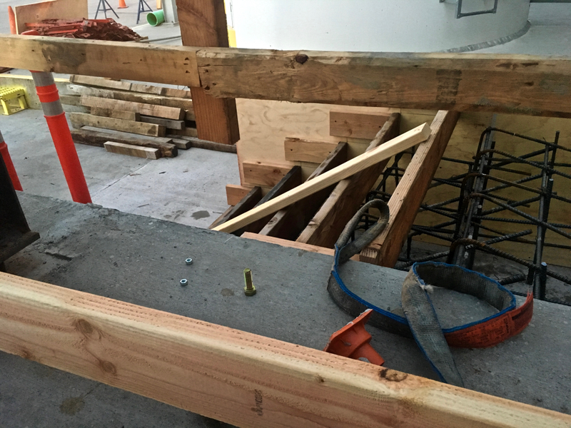 Soon to be steps.
